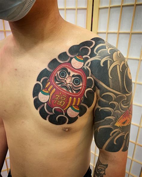 daruma tattoo|daruma tattoo meaning.